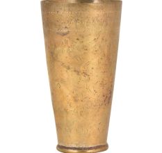 Old Brass Lassi Glass Indian Kitchen Tumbler