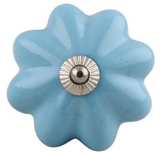 Solid Turquoise Big Ceramic Cabinet Knobs Online