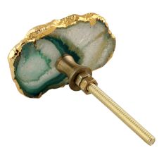 Aqua Green Agate Stone Cabinet Knobs Online
