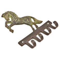 Vintage Retro Forest Horse Solid Brass Animal Wall Hook