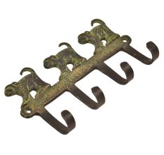 Vintage Retro Forest Monkey Solid Brass Animal Wall Hooks
