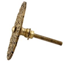 Golden Floral Brass Dresser Knobs Online