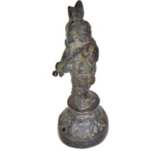 Handmade Brass Gopal Statue Playing The Flute