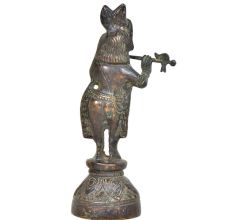 Handmade Brass Gopal Statue Playing The Flute