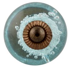 Light Blue Bubble Cabinet Knobs