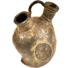 Mango Shaped Handmade Brass Hookah Base