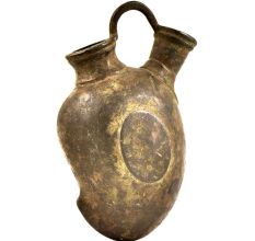 Mango Shaped Handmade Brass Hookah Base