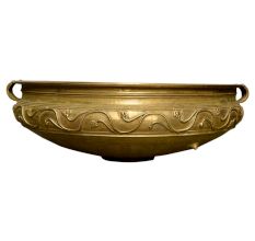 Bronze Urli - 38 Inches