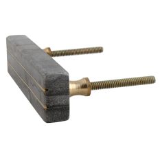 Grey Stone Gold Line Handles