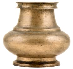 Unique shaped Brass Water Storage Pot