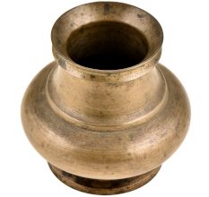 Unique shaped Brass Water Storage Pot