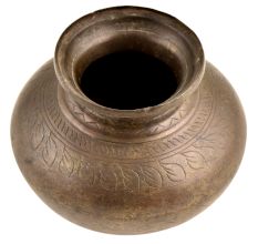 Indian Ceremonial Tribal Folk Brass Water Pot