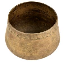 Tribal Style Brass Simple Measuring Seer Cup