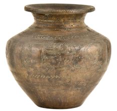 Hand Crafted Brass Heavy Metal Lotta Asian Holy Water