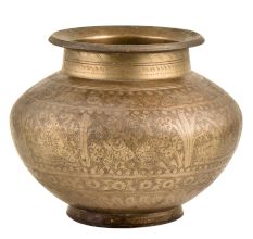 Hindu Deity Unique God Figure Brass Water Pot