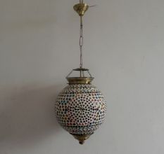 Mosaic Flower Lamp