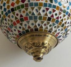 Mosaic Flower Lamp