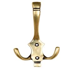 Simple Handmade Brass Tri Hook Home Decoration Hook