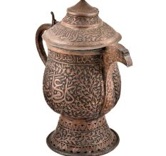 Copper Kashmiri Samovar Tea Kettle