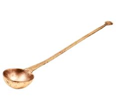 Hand Made Solid Brass Serving Spoon Kitchen Accessory