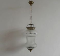 Clear Leaf Lamp