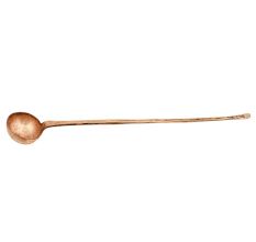 Hand Crated Brass Ladle With A Deep Bowl Long Handle