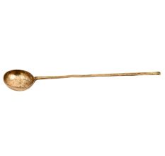 Traditional Brass Serving Ladle Spoon