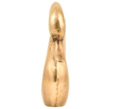 Solid Brass Swan Figurine
