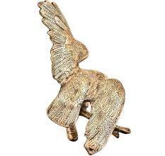Handmade Brass Freedom Flying Eagle Statue Figurine