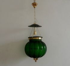 Green Melon Lamp