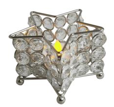 Star Shape Crystal Votive