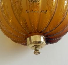 Light Amber Melon Lamp