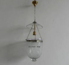 Clear Flower Small Lamp