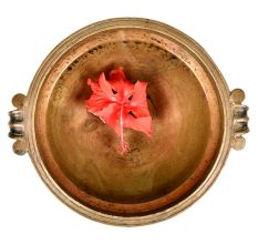 Indian Traditional Brass Fancy Urli Bowl Pot