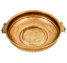 Traditional Decorative Brass Urli Traditional Bowl Showpiece