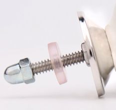 Pea Green Heart Knob