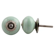 Sage Green Line Knob