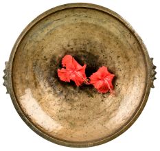 Handcrafted South Indian Solid Bronze Cooking Vessel Urli