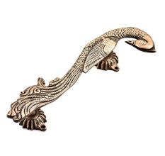 Indian Brass Metal Peacock Door Handle