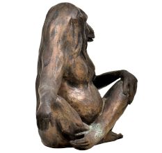 Funny Brass Sitting Monkey Home Decoration Statue