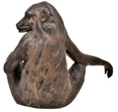 Funny Brass Sitting Monkey Home Decoration Statue