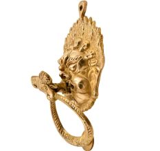 Handmade Brass Decorative Ram Head Door Knocker