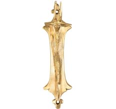 Brass Giraffe Head Single Wall Hook