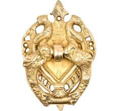 Large Heavy Cast  Birds Brass Door Knocker