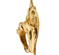 Large Heavy Cast  Birds Brass Door Knocker