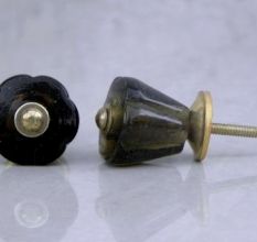 Champagne Tulip Glass Knob