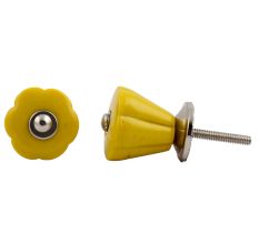 Yellow Tulip Knob