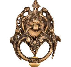 Traditional Heavy Brass Birds Door Knocker