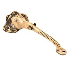Handmade Brass Elephant Handle With Long Ears
