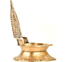 Handmade Worship Bronze Small Pooja Lamp